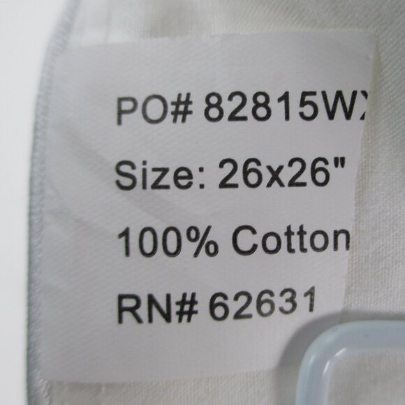 RESTORATION HARDWARE EURO SQUARE LINEN PILLOW SHAM + DOWN ALTERNATIVE PILLOW - Picture 15 of 16